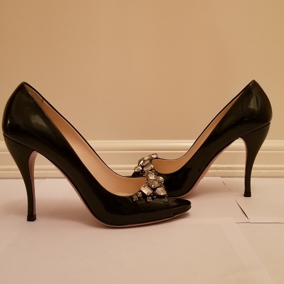 Prada Shoes - Prada Patent Leather Pumps Size 7.5 M
